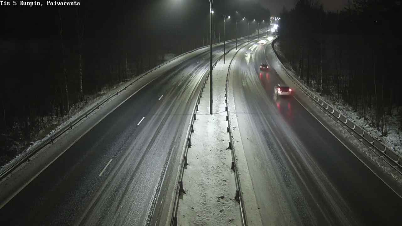 Weather Camera Image Road 5 Kuopio, Päiväranta, Kuopio, Pohjois-Savo