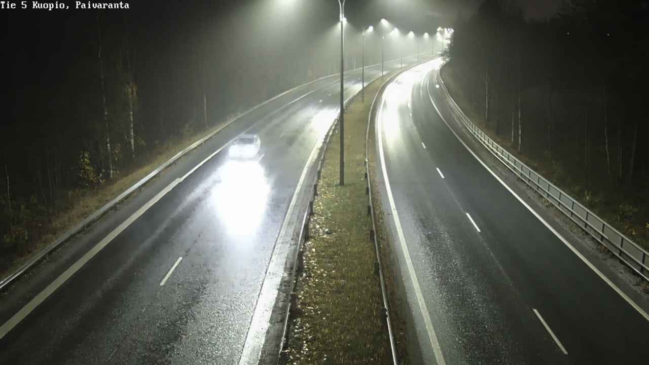 Weather Camera Image Road 5 Kuopio, Päiväranta, Kuopio, Pohjois-Savo