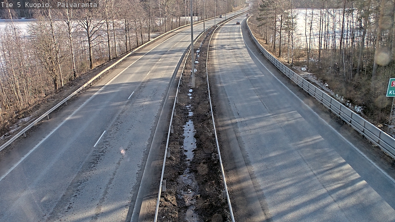 Kelikamerat Kuva Tie 5 Kuopio, Päiväranta, Kuopio, Pohjois-Savo