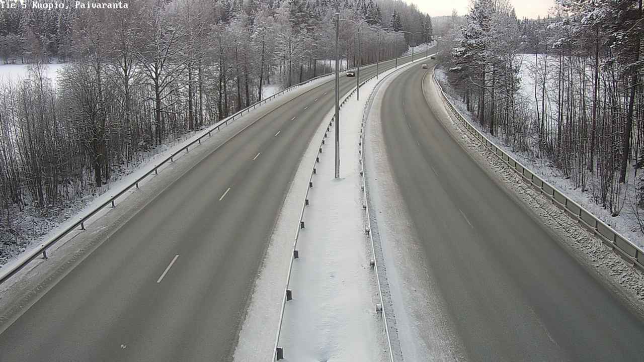Weather Camera Image Väg 5 Kuopio, Päiväranta, Kuopio, Pohjois-Savo