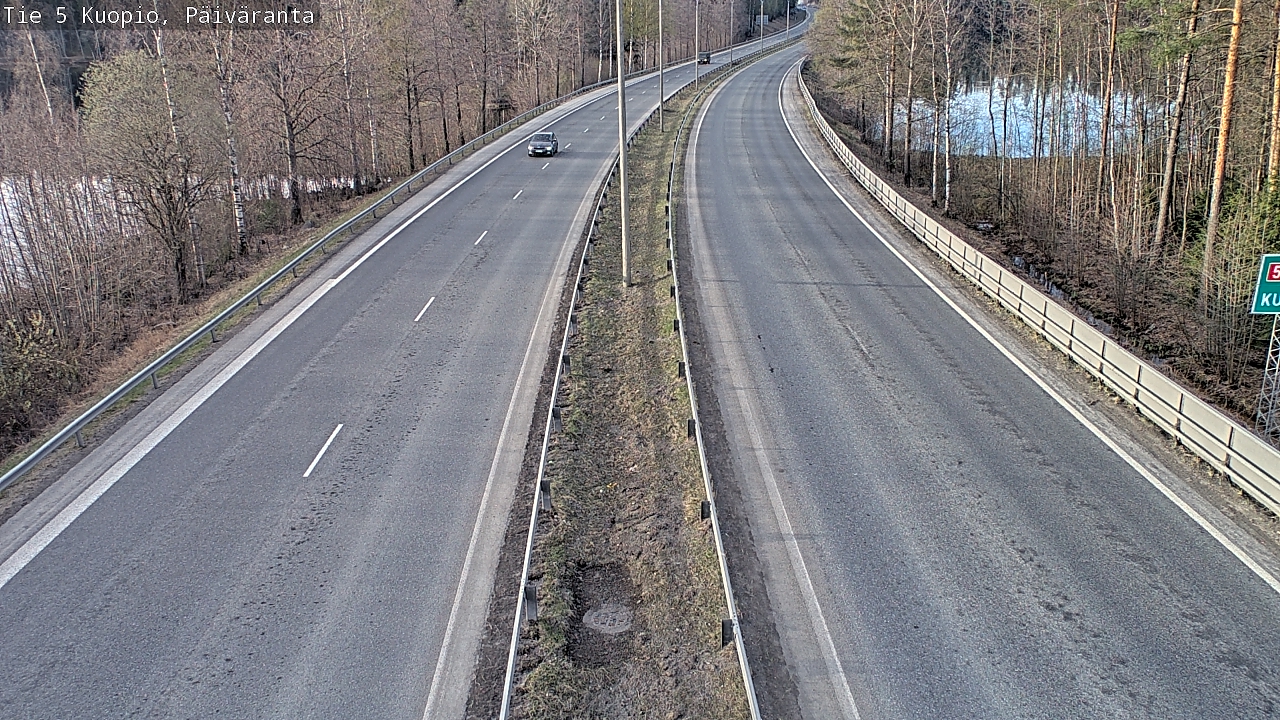 Kelikamerat Kuva Tie 5 Kuopio, Päiväranta, Kuopio, Pohjois-Savo