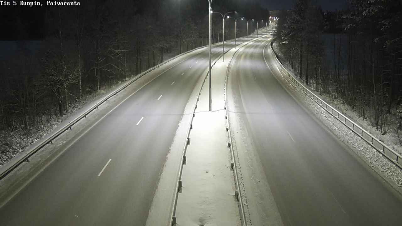 Weather Camera Image Väg 5 Kuopio, Päiväranta, Kuopio, Pohjois-Savo