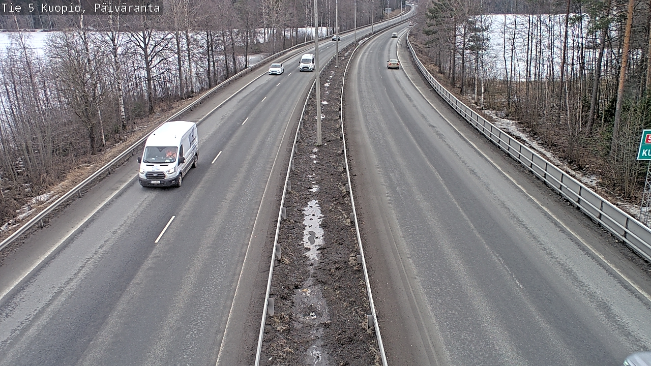 Kelikamerat Kuva Tie 5 Kuopio, Päiväranta, Kuopio, Pohjois-Savo
