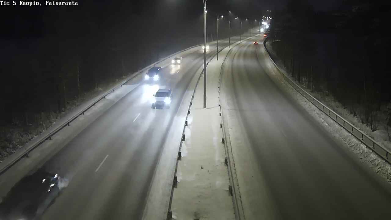 Kelikamerat Kuva Tie 5 Kuopio, Päiväranta, Kuopio, Pohjois-Savo