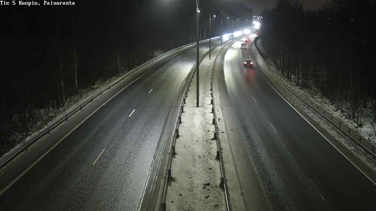 Weather Camera Image Road 5 Kuopio, Päiväranta, Kuopio, Pohjois-Savo