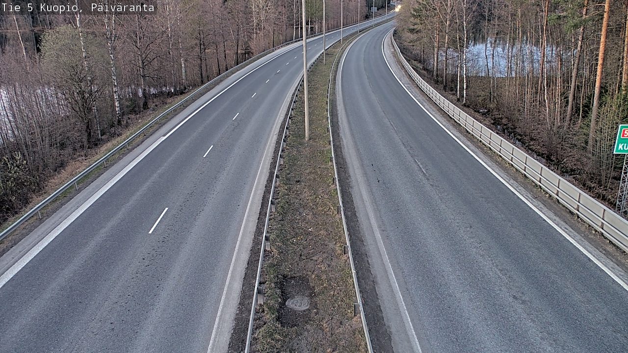 Kelikamerat Kuva Tie 5 Kuopio, Päiväranta, Kuopio, Pohjois-Savo