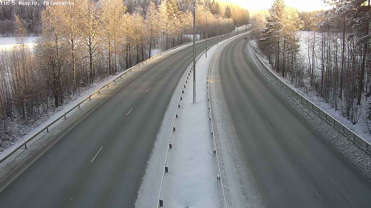 Weather Camera Image Väg 5 Kuopio, Päiväranta, Kuopio, Pohjois-Savo