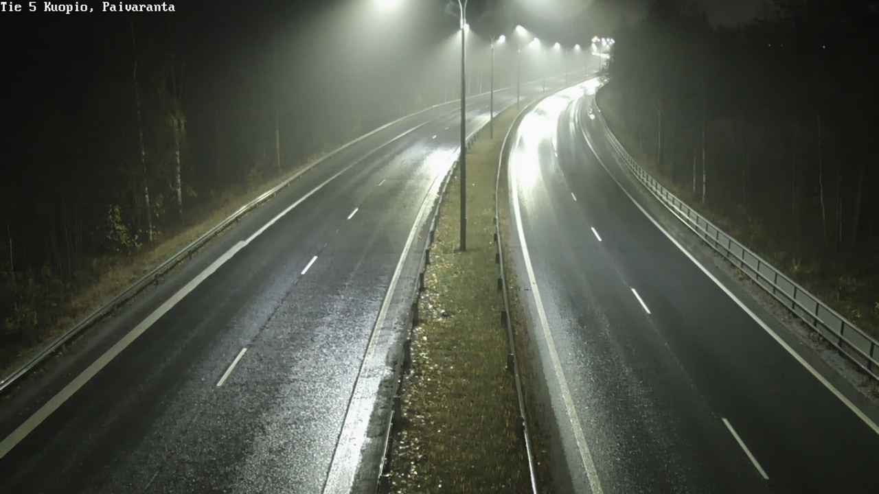 Weather Camera Image Road 5 Kuopio, Päiväranta, Kuopio, Pohjois-Savo