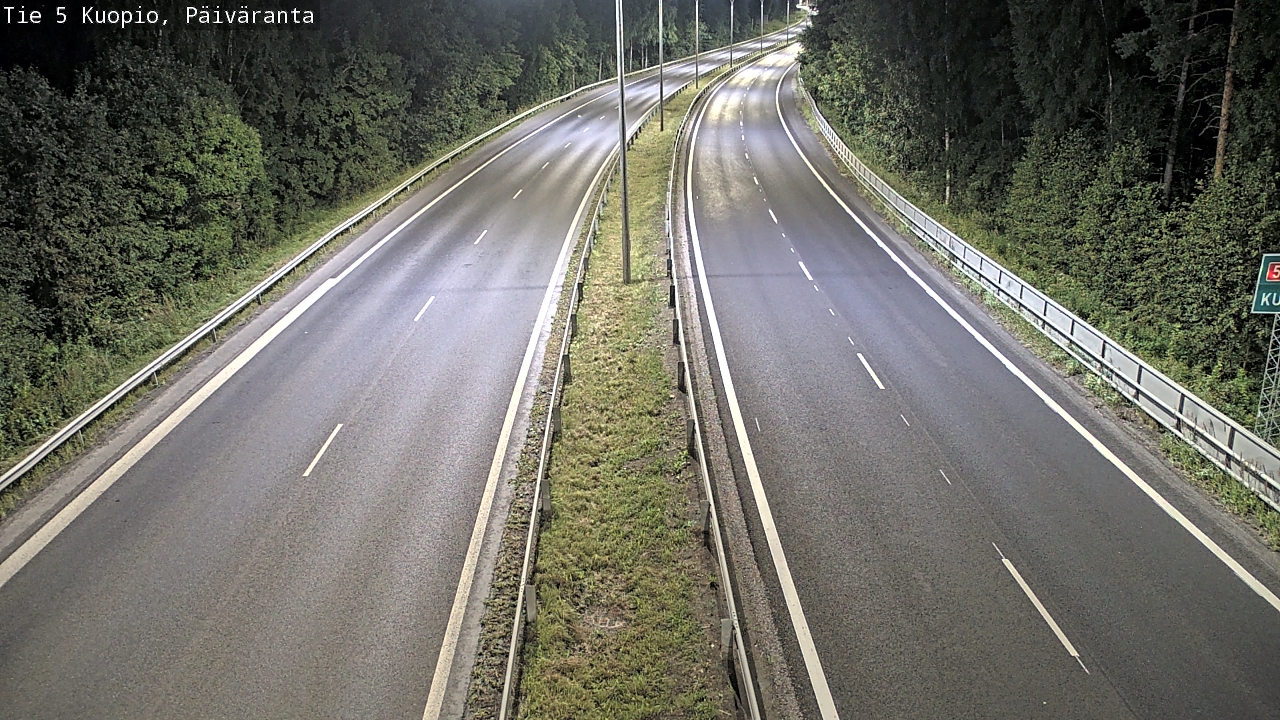 Kelikamerat Kuva Tie 5 Kuopio, Päiväranta, Kuopio, Pohjois-Savo