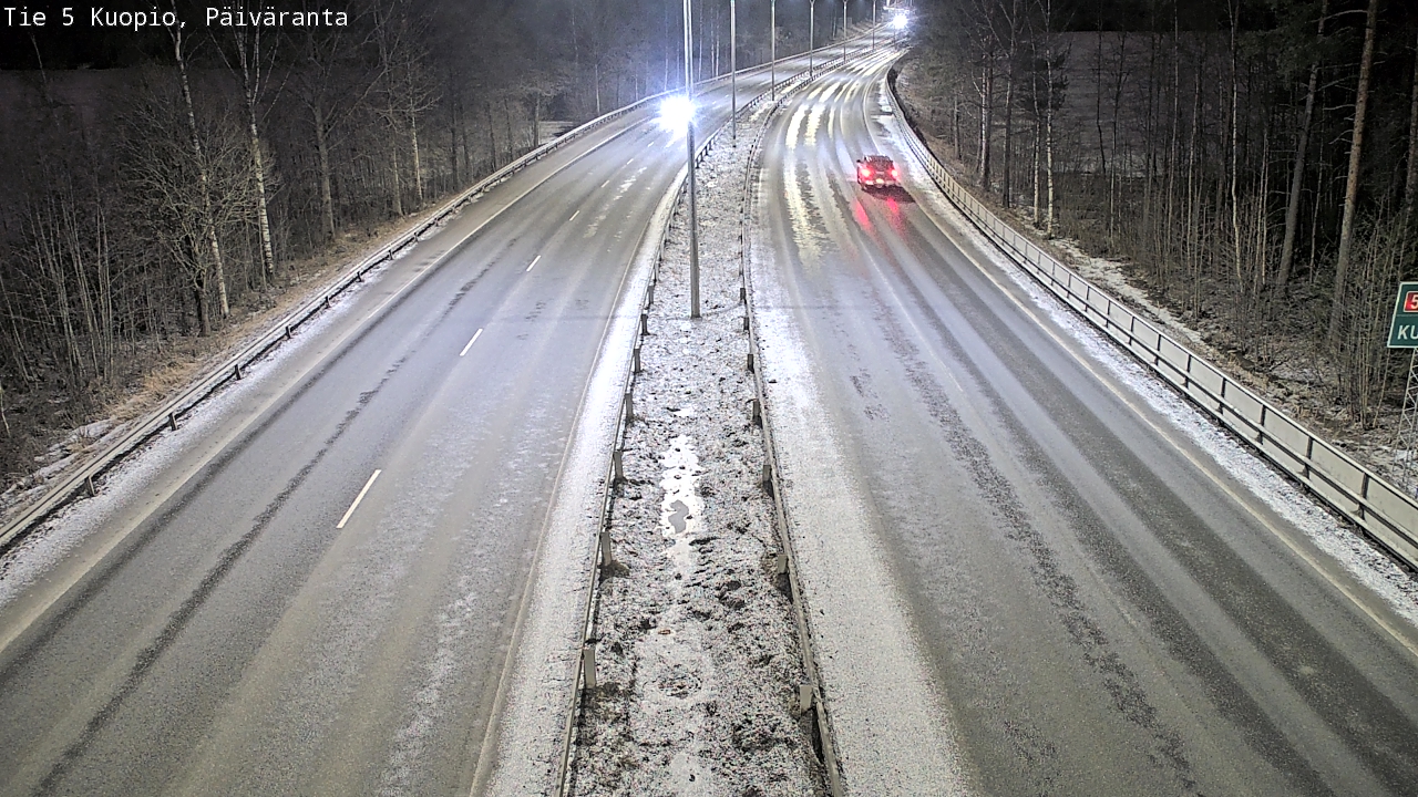 Kelikamerat Kuva Tie 5 Kuopio, Päiväranta, Kuopio, Pohjois-Savo