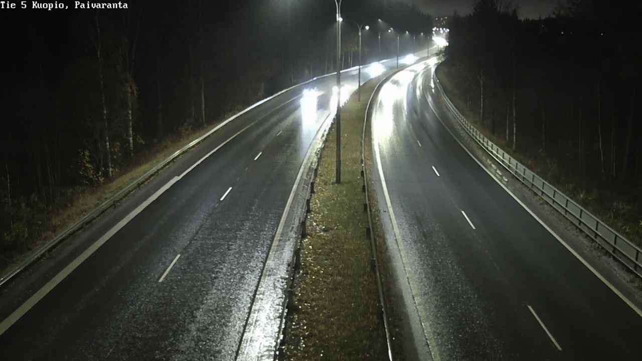 Weather Camera Image Väg 5 Kuopio, Päiväranta, Kuopio, Pohjois-Savo