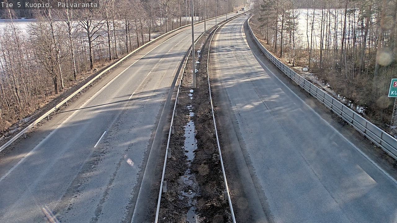 Kelikamerat Kuva Tie 5 Kuopio, Päiväranta, Kuopio, Pohjois-Savo