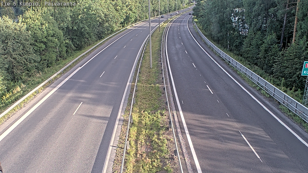Kelikamerat Kuva Tie 5 Kuopio, Päiväranta, Kuopio, Pohjois-Savo