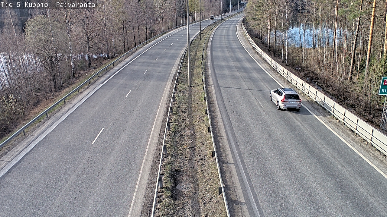 Kelikamerat Kuva Tie 5 Kuopio, Päiväranta, Kuopio, Pohjois-Savo