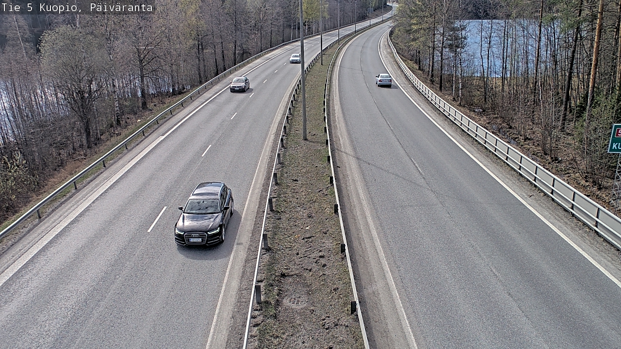 Weather Camera Image Road 5 Kuopio, Päiväranta, Kuopio, Pohjois-Savo