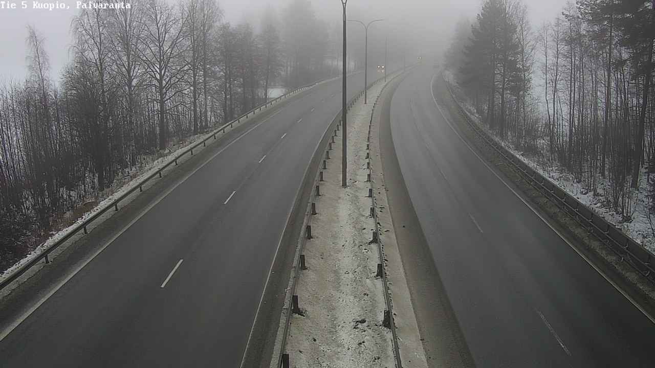 Weather Camera Image Road 5 Kuopio, Päiväranta, Kuopio, Pohjois-Savo