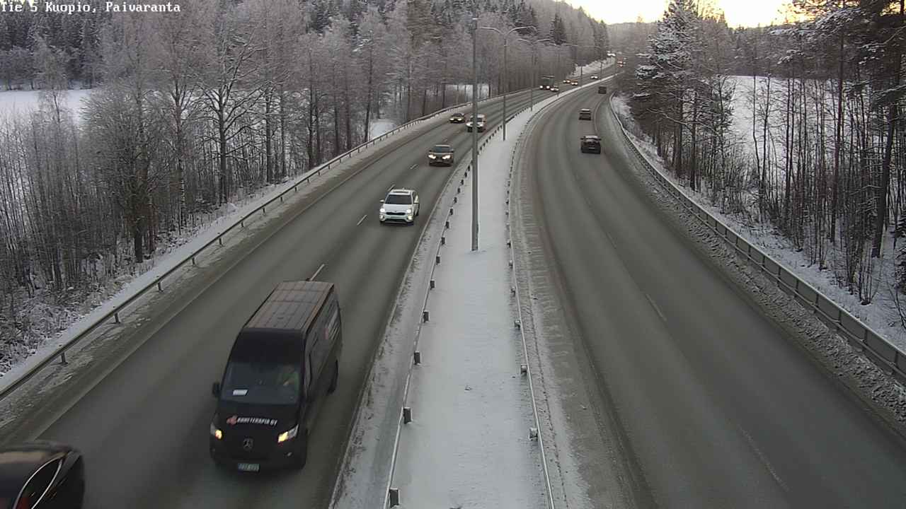 Kelikamerat Kuva Tie 5 Kuopio, Päiväranta, Kuopio, Pohjois-Savo