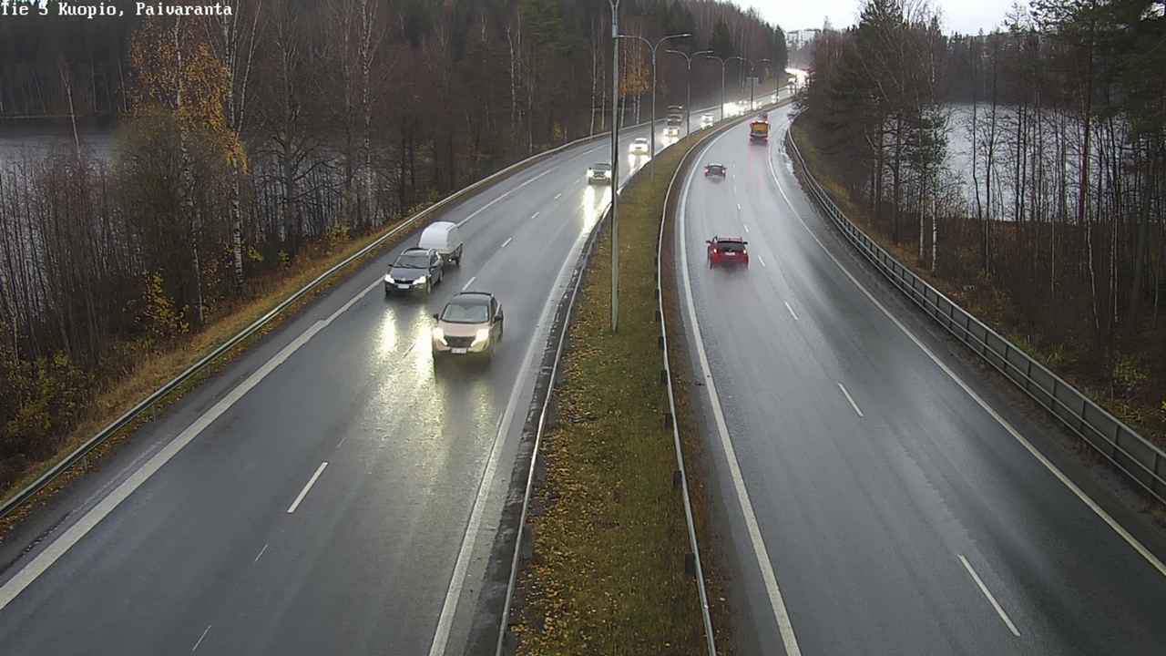 Weather Camera Image Väg 5 Kuopio, Päiväranta, Kuopio, Pohjois-Savo