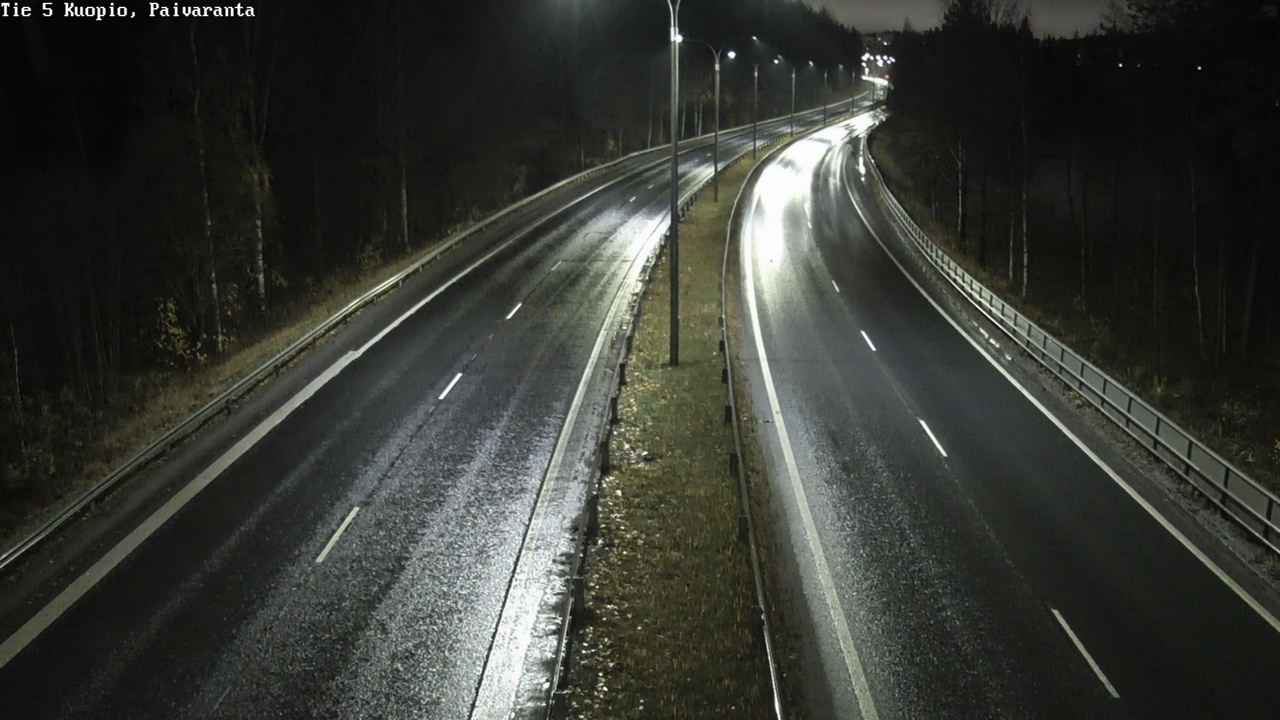 Weather Camera Image Road 5 Kuopio, Päiväranta, Kuopio, Pohjois-Savo