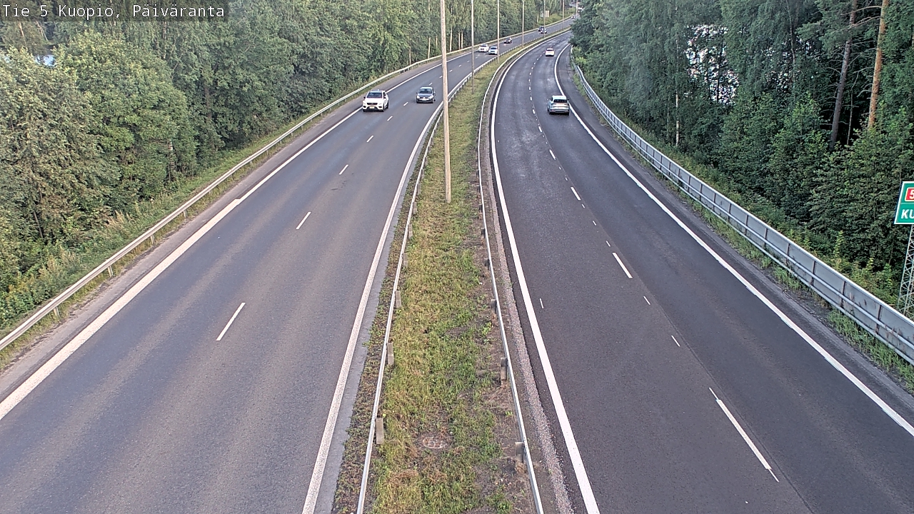 Kelikamerat Kuva Tie 5 Kuopio, Päiväranta, Kuopio, Pohjois-Savo