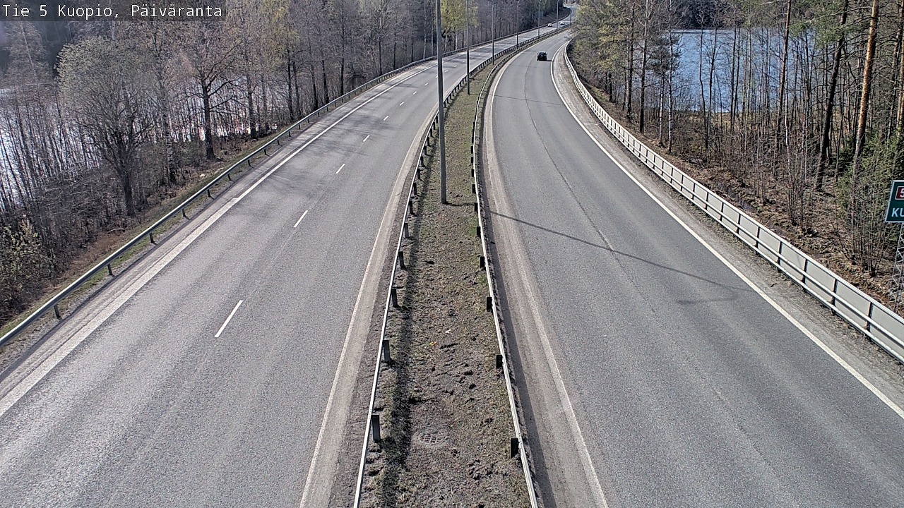 Weather Camera Image Road 5 Kuopio, Päiväranta, Kuopio, Pohjois-Savo
