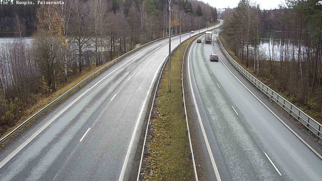 Weather Camera Image Väg 5 Kuopio, Päiväranta, Kuopio, Pohjois-Savo