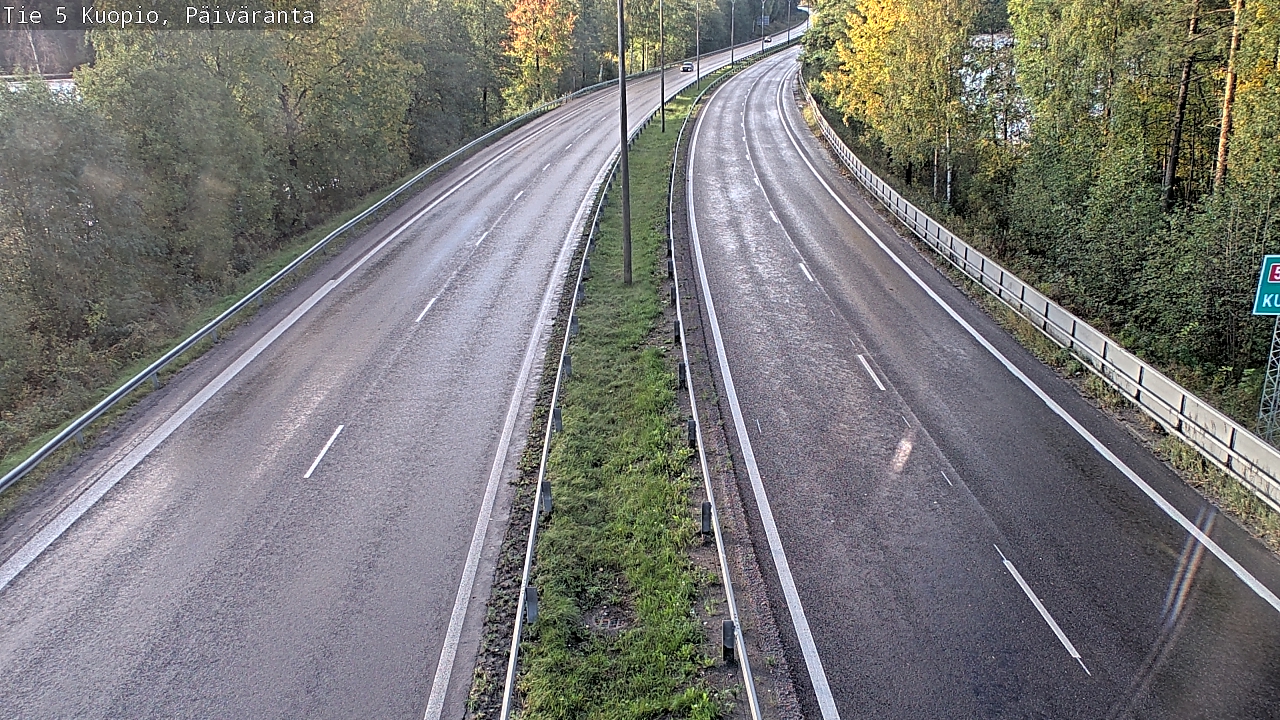 Kelikamerat Kuva Tie 5 Kuopio, Päiväranta, Kuopio, Pohjois-Savo