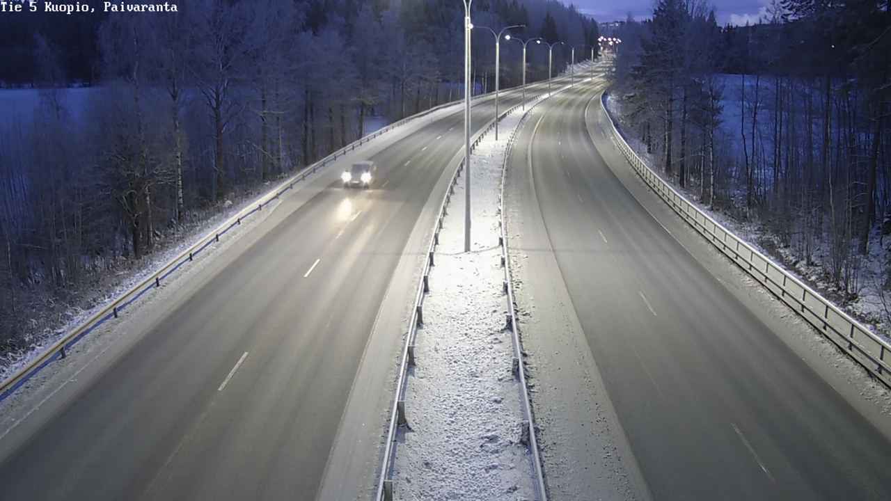 Kelikamerat Kuva Tie 5 Kuopio, Päiväranta, Kuopio, Pohjois-Savo