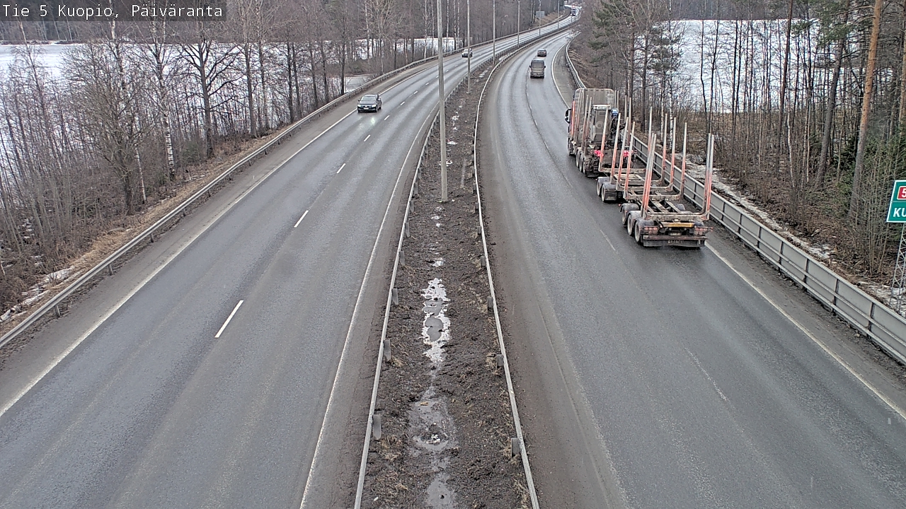 Kelikamerat Kuva Tie 5 Kuopio, Päiväranta, Kuopio, Pohjois-Savo