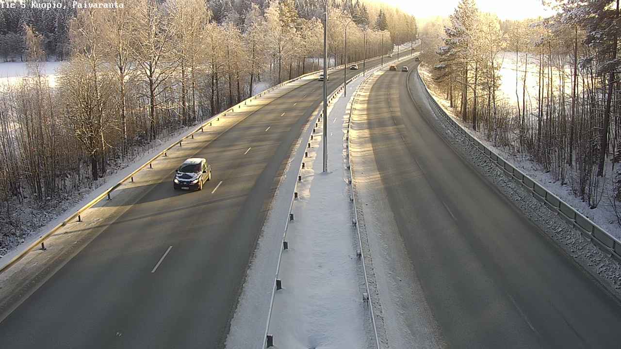 Weather Camera Image Väg 5 Kuopio, Päiväranta, Kuopio, Pohjois-Savo