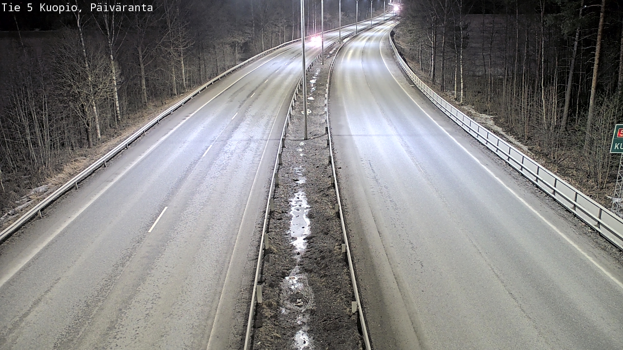 Kelikamerat Kuva Tie 5 Kuopio, Päiväranta, Kuopio, Pohjois-Savo