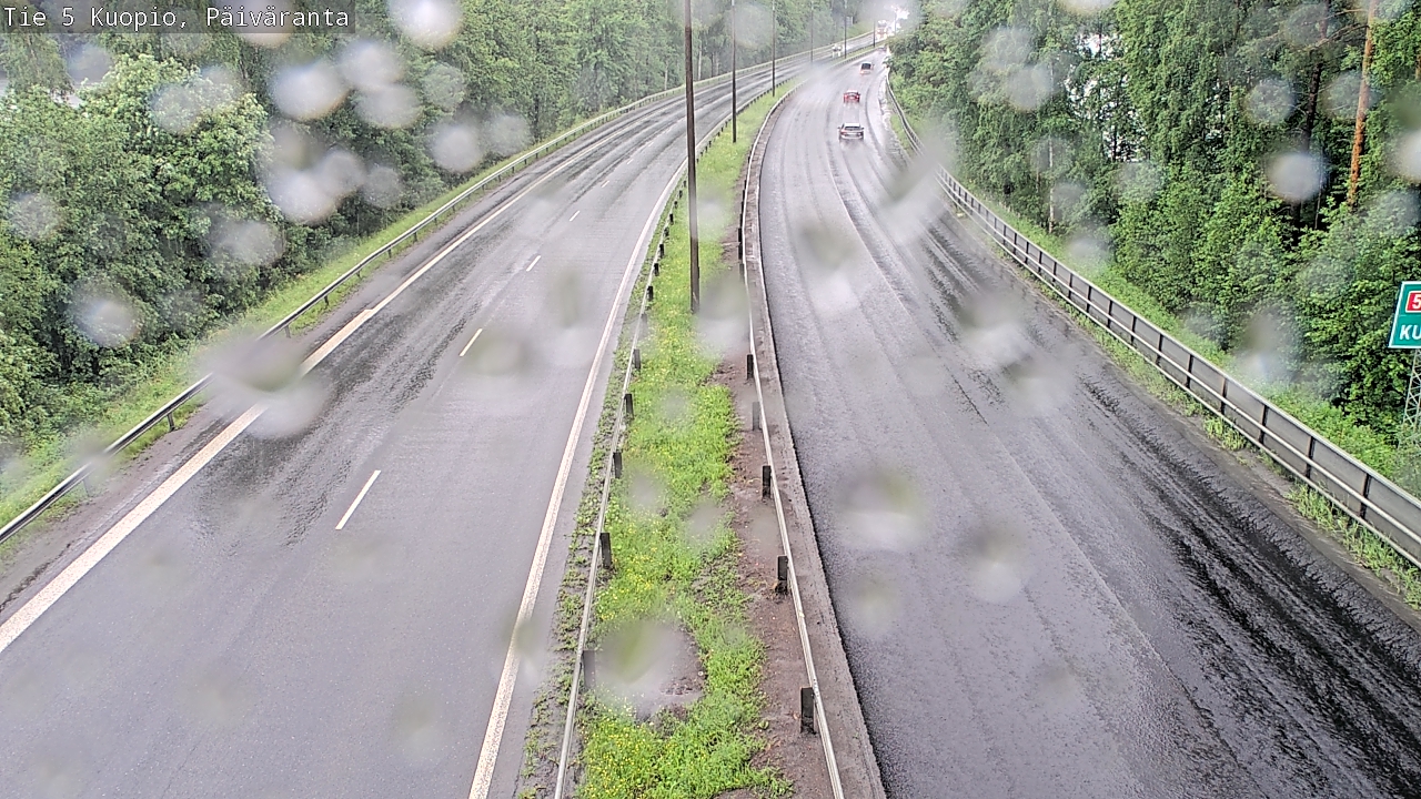 Weather Camera Image Väg 5 Kuopio, Päiväranta, Kuopio, Pohjois-Savo