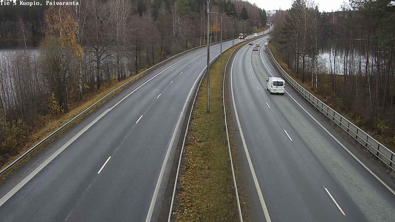 Weather Camera Image Väg 5 Kuopio, Päiväranta, Kuopio, Pohjois-Savo
