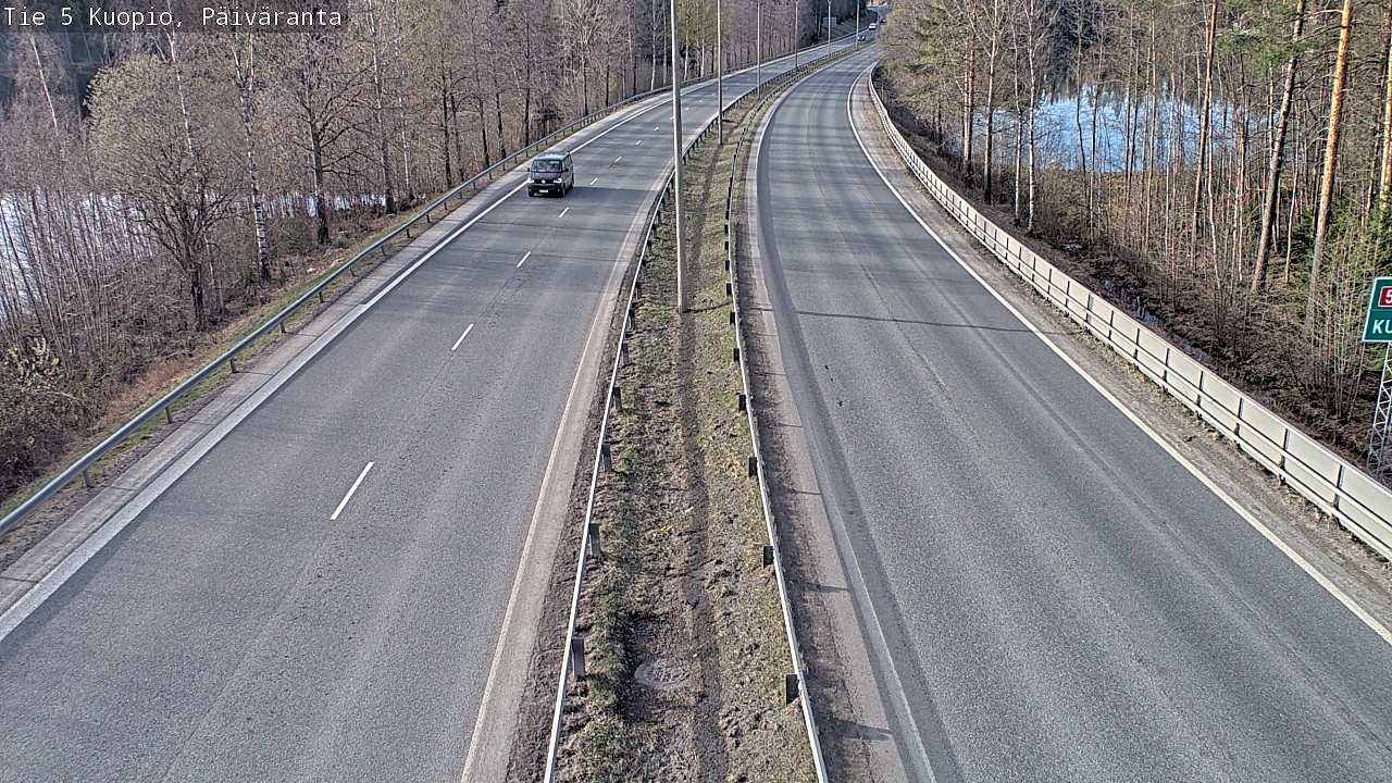 Kelikamerat Kuva Tie 5 Kuopio, Päiväranta, Kuopio, Pohjois-Savo