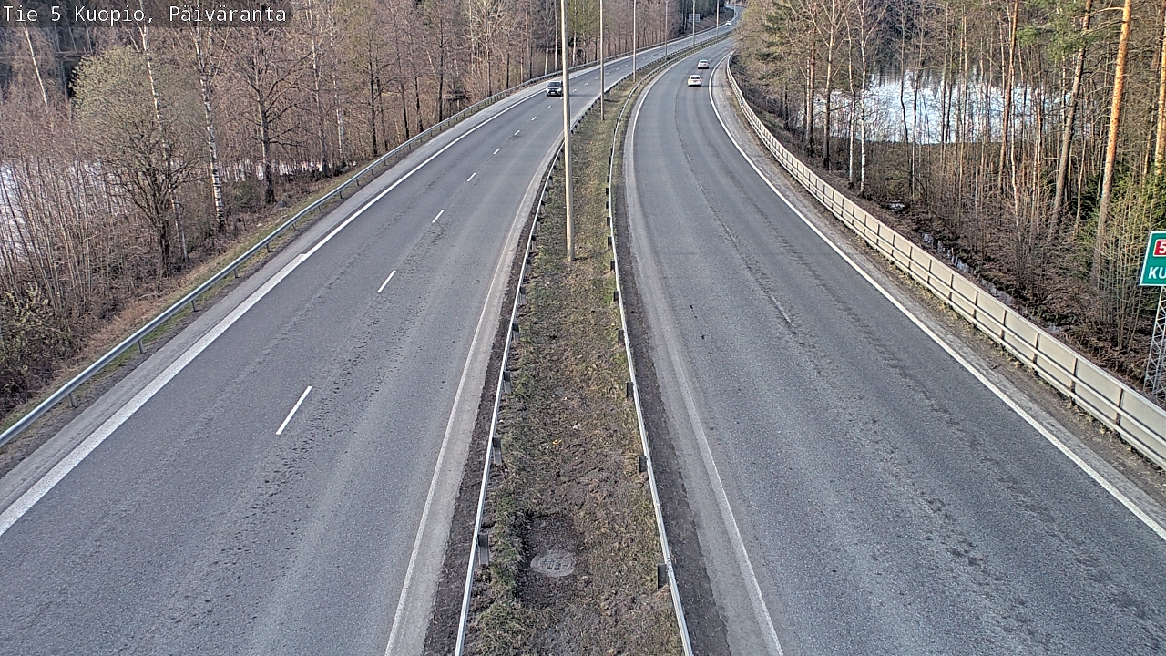Weather Camera Image Väg 5 Kuopio, Päiväranta, Kuopio, Pohjois-Savo