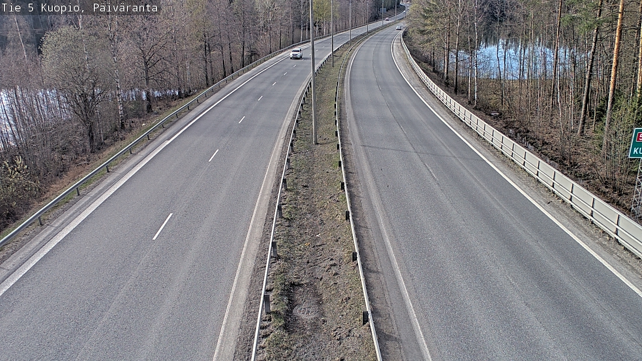 Kelikamerat Kuva Tie 5 Kuopio, Päiväranta, Kuopio, Pohjois-Savo