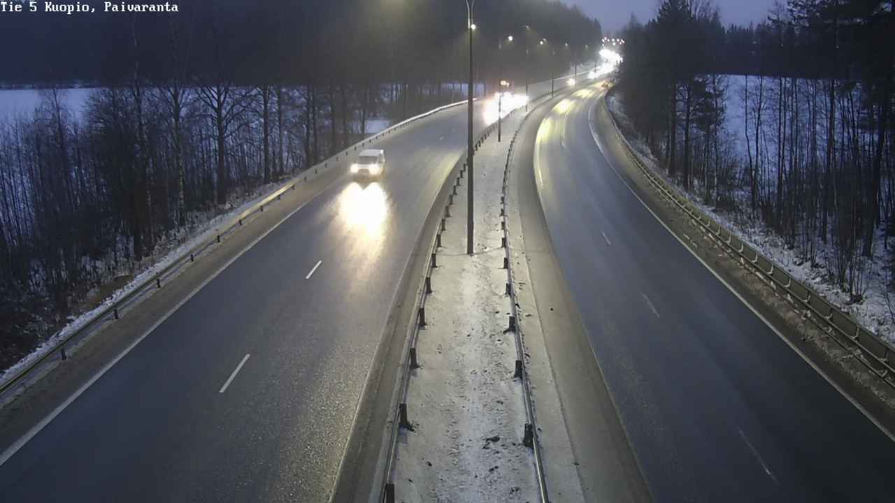 Weather Camera Image Road 5 Kuopio, Päiväranta, Kuopio, Pohjois-Savo