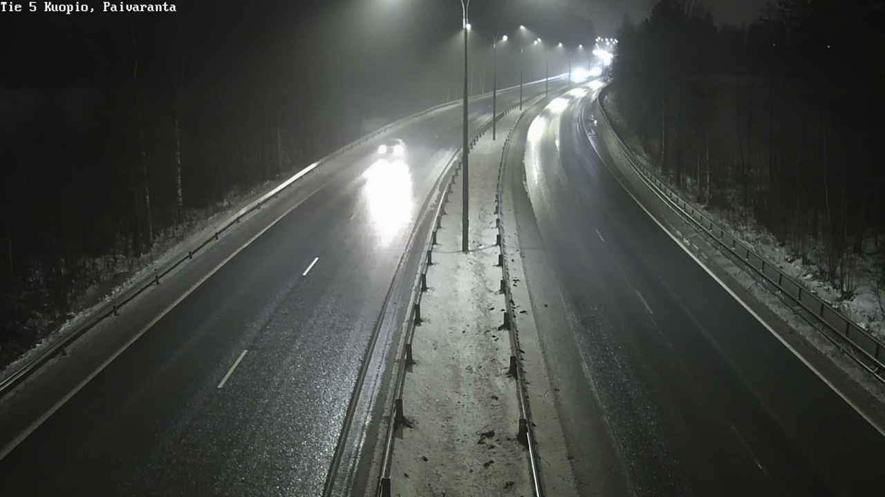 Weather Camera Image Road 5 Kuopio, Päiväranta, Kuopio, Pohjois-Savo