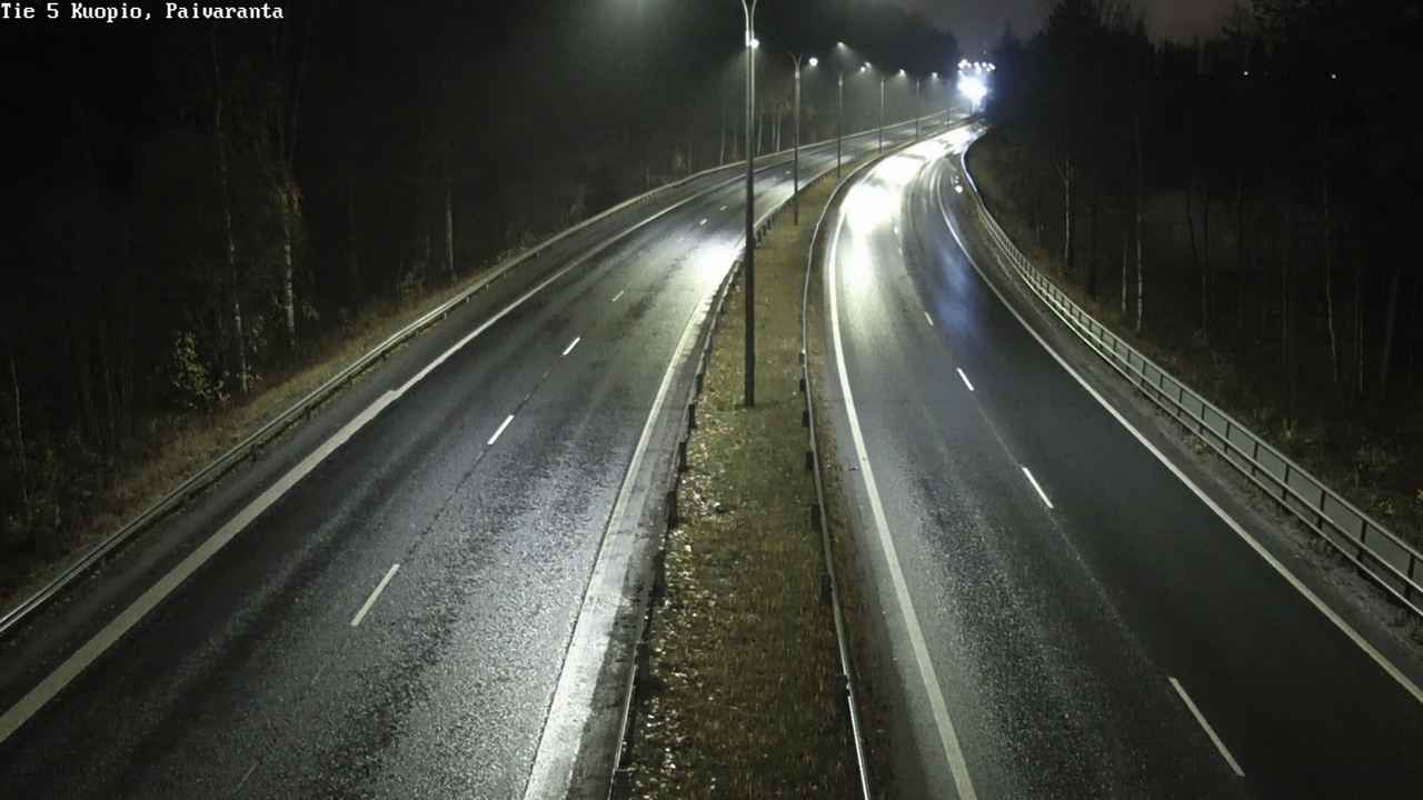 Weather Camera Image Road 5 Kuopio, Päiväranta, Kuopio, Pohjois-Savo
