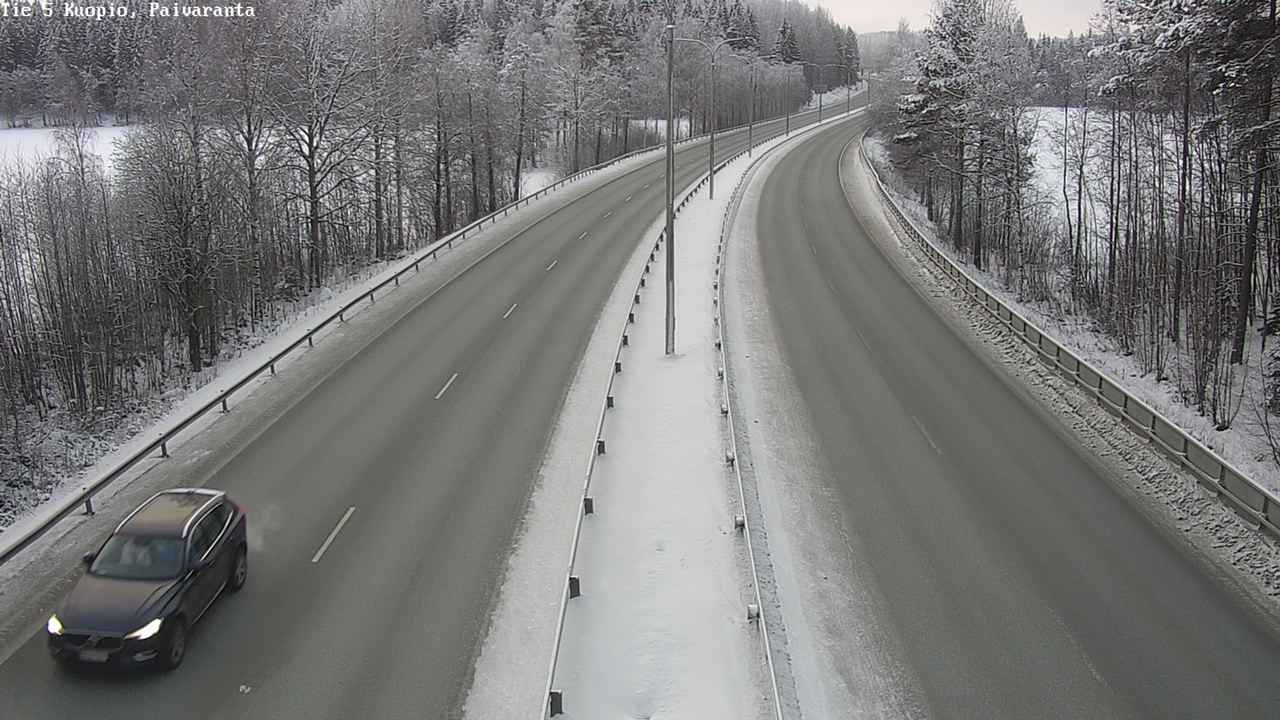 Weather Camera Image Väg 5 Kuopio, Päiväranta, Kuopio, Pohjois-Savo