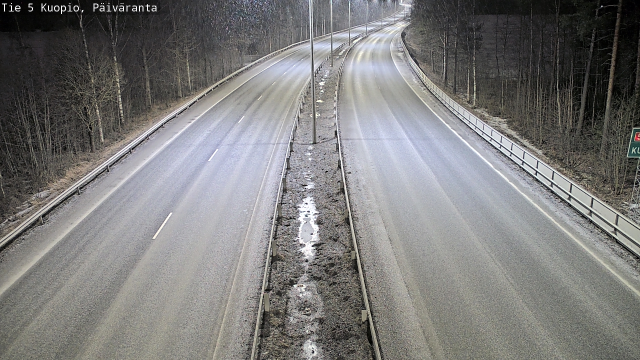 Kelikamerat Kuva Tie 5 Kuopio, Päiväranta, Kuopio, Pohjois-Savo