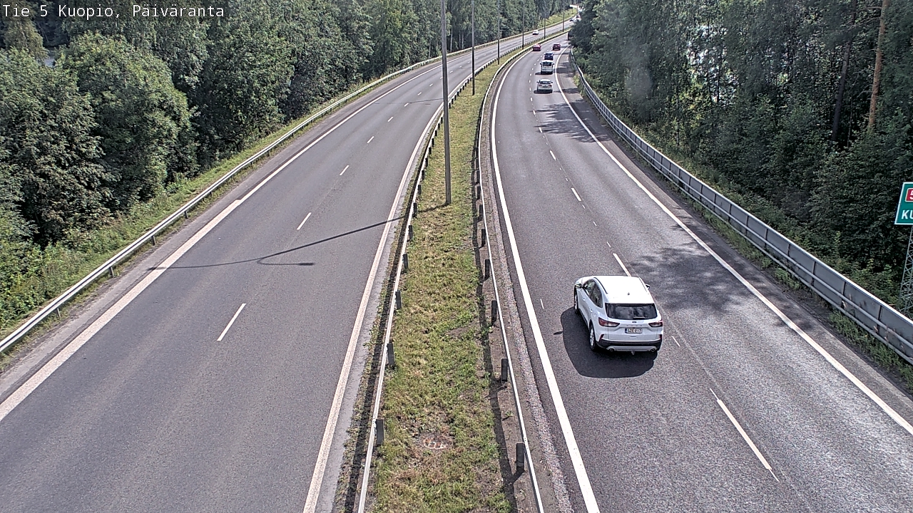Kelikamerat Kuva Tie 5 Kuopio, Päiväranta, Kuopio, Pohjois-Savo