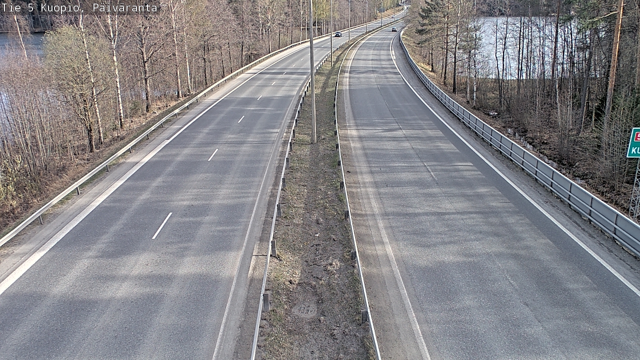 Weather Camera Image Road 5 Kuopio, Päiväranta, Kuopio, Pohjois-Savo