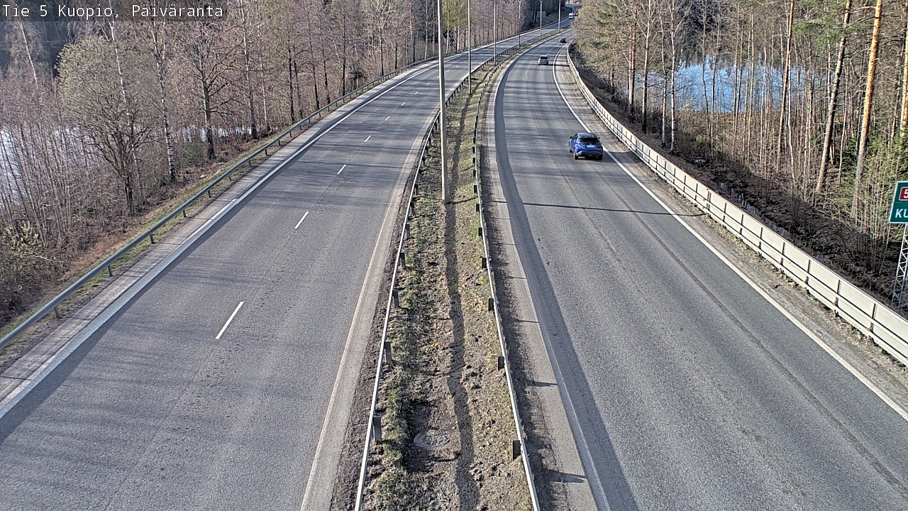 Kelikamerat Kuva Tie 5 Kuopio, Päiväranta, Kuopio, Pohjois-Savo