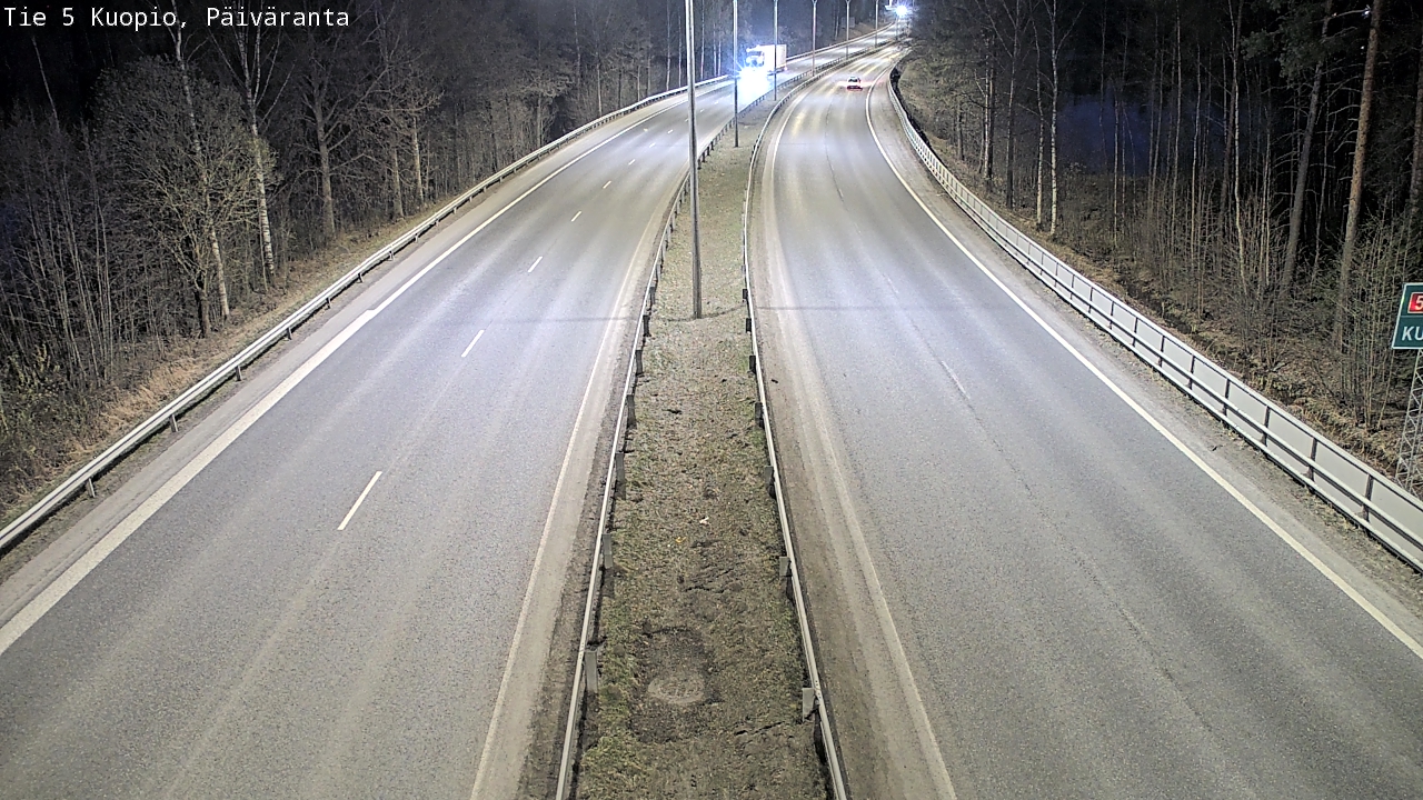 Weather Camera Image Road 5 Kuopio, Päiväranta, Kuopio, Pohjois-Savo