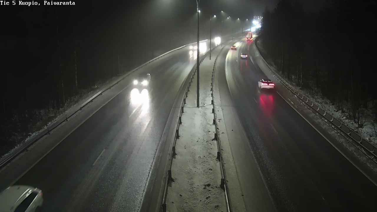 Weather Camera Image Road 5 Kuopio, Päiväranta, Kuopio, Pohjois-Savo