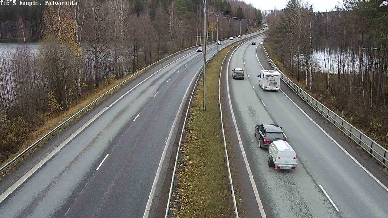 Weather Camera Image Väg 5 Kuopio, Päiväranta, Kuopio, Pohjois-Savo