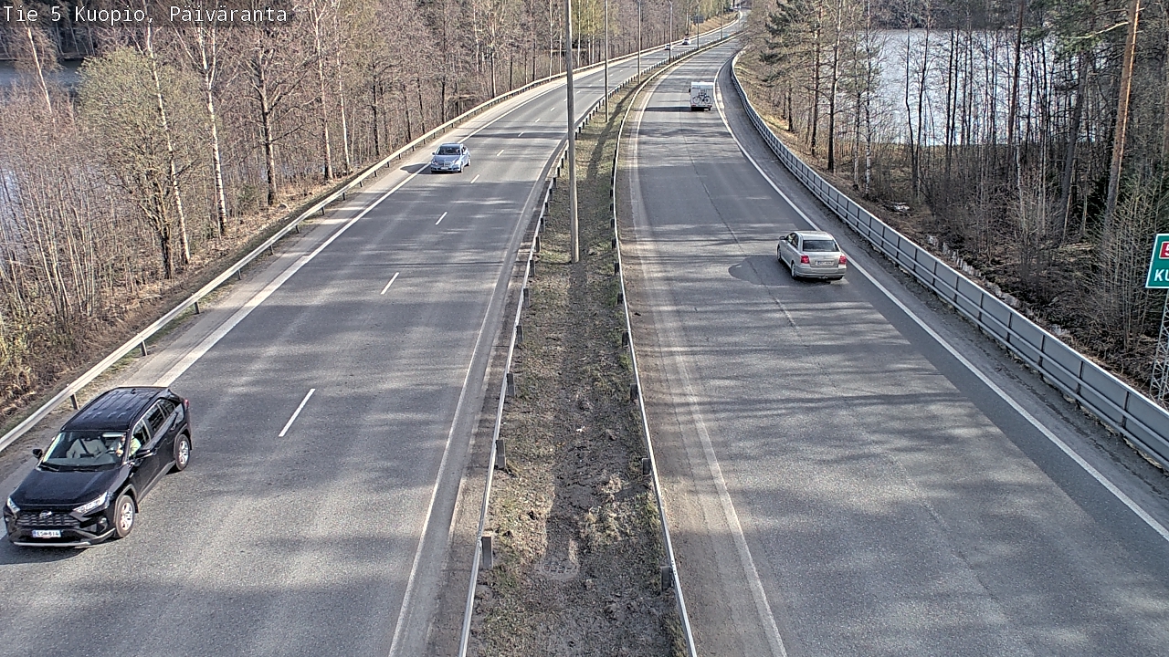 Weather Camera Image Road 5 Kuopio, Päiväranta, Kuopio, Pohjois-Savo