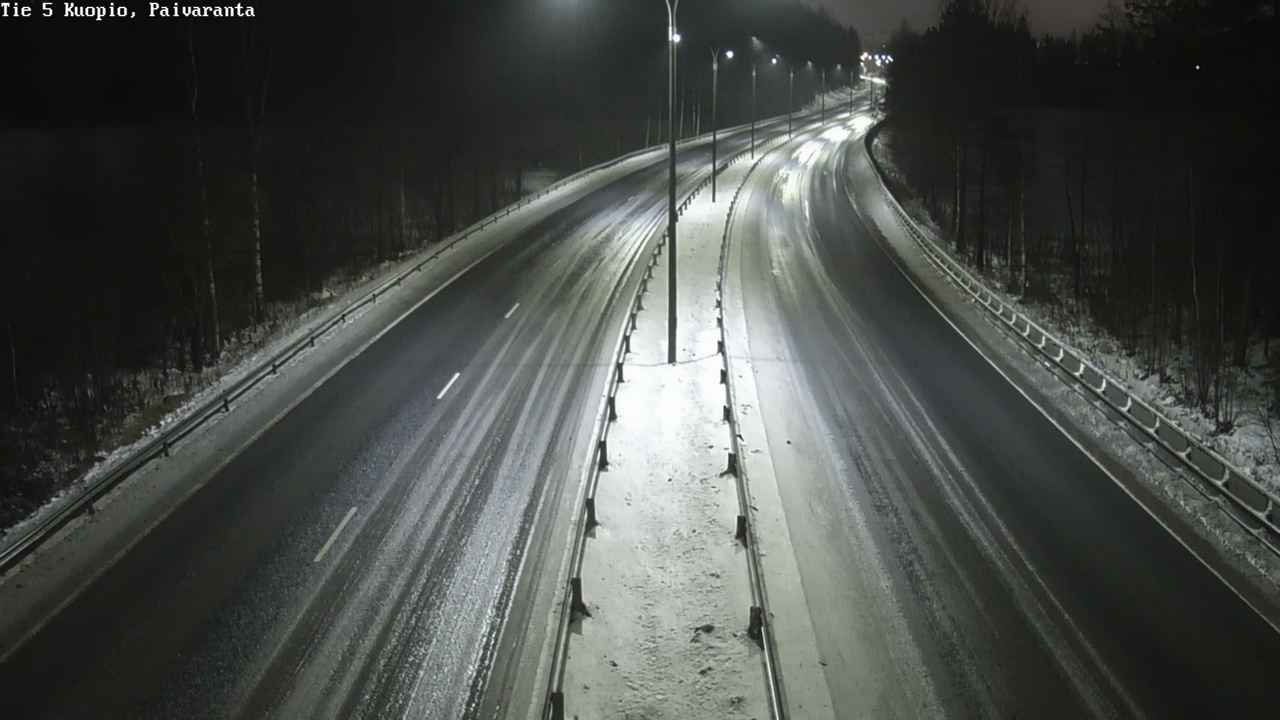Weather Camera Image Road 5 Kuopio, Päiväranta, Kuopio, Pohjois-Savo