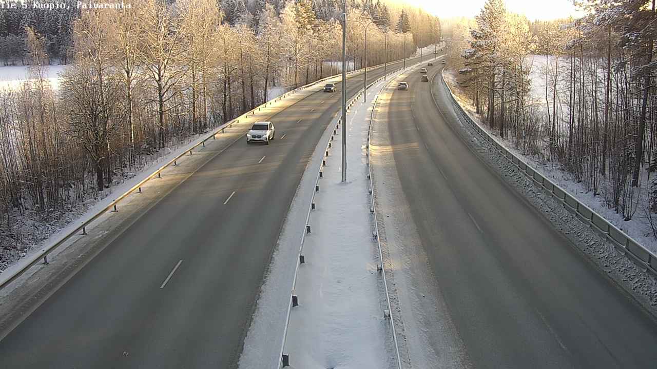 Weather Camera Image Väg 5 Kuopio, Päiväranta, Kuopio, Pohjois-Savo